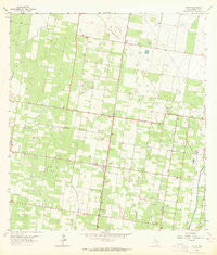 Alton Texas Historical topographic map, 1:24000 scale, 7.5 X 7.5 Minute, Year 1963