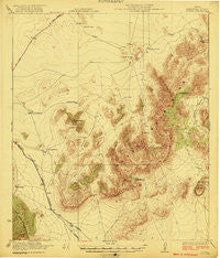 Altuda Texas Historical topographic map, 1:62500 scale, 15 X 15 Minute, Year 1923