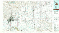 Amarillo Texas Historical topographic map, 1:100000 scale, 30 X 60 Minute, Year 1986