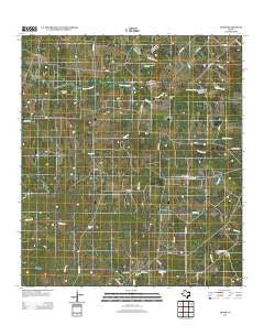 Ander Texas Historical topographic map, 1:24000 scale, 7.5 X 7.5 Minute, Year 2013