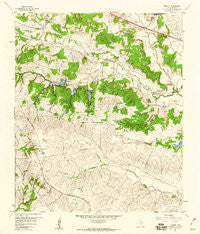 Anneta Texas Historical topographic map, 1:24000 scale, 7.5 X 7.5 Minute, Year 1959