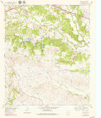 Anneta Texas Historical topographic map, 1:24000 scale, 7.5 X 7.5 Minute, Year 1959