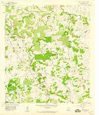 Antelope Gap Texas Historical topographic map, 1:24000 scale, 7.5 X 7.5 Minute, Year 1959