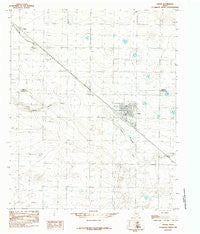 Anton Texas Historical topographic map, 1:24000 scale, 7.5 X 7.5 Minute, Year 1985