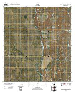 Arroyo Salado West Texas Historical topographic map, 1:24000 scale, 7.5 X 7.5 Minute, Year 2010