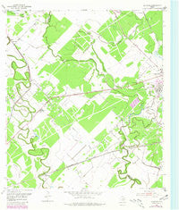 Ashwood Texas Historical topographic map, 1:24000 scale, 7.5 X 7.5 Minute, Year 1952