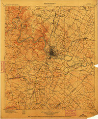 Austin Texas Historical topographic map, 1:125000 scale, 30 X 30 Minute, Year 1910