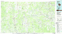 Bandera Texas Historical topographic map, 1:100000 scale, 30 X 60 Minute, Year 1985