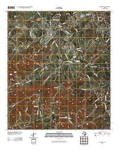Bandera Texas Historical topographic map, 1:24000 scale, 7.5 X 7.5 Minute, Year 2010