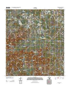 Bandera Texas Historical topographic map, 1:24000 scale, 7.5 X 7.5 Minute, Year 2013