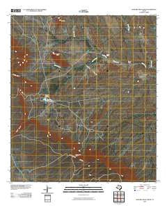 Bandera Mesa North Texas Historical topographic map, 1:24000 scale, 7.5 X 7.5 Minute, Year 2010
