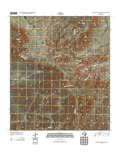 Bandera Mesa South Texas Historical topographic map, 1:24000 scale, 7.5 X 7.5 Minute, Year 2012