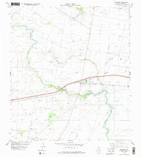 Banquete Texas Historical topographic map, 1:24000 scale, 7.5 X 7.5 Minute, Year 1979