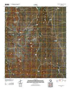 Bare Mountain Texas Historical topographic map, 1:24000 scale, 7.5 X 7.5 Minute, Year 2010