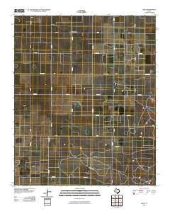 Beck Texas Historical topographic map, 1:24000 scale, 7.5 X 7.5 Minute, Year 2010