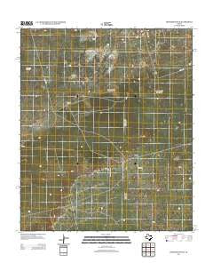 Bedford Ranch Texas Historical topographic map, 1:24000 scale, 7.5 X 7.5 Minute, Year 2012