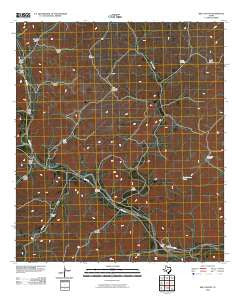 Bee Canyon Texas Historical topographic map, 1:24000 scale, 7.5 X 7.5 Minute, Year 2010