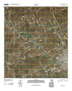 Beeville West Texas Historical topographic map, 1:24000 scale, 7.5 X 7.5 Minute, Year 2010