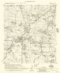 Benavides Texas Historical topographic map, 1:62500 scale, 15 X 15 Minute, Year 1956