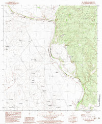 Big Apache Hill Texas Historical topographic map, 1:24000 scale, 7.5 X 7.5 Minute, Year 1983