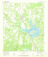 Blackwell Texas Historical topographic map, 1:24000 scale, 7.5 X 7.5 Minute, Year 1969