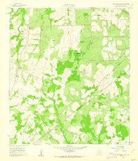 Blackwell Lake Texas Historical topographic map, 1:24000 scale, 7.5 X 7.5 Minute, Year 1960