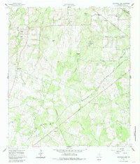 Blackwell Lake Texas Historical topographic map, 1:24000 scale, 7.5 X 7.5 Minute, Year 1960