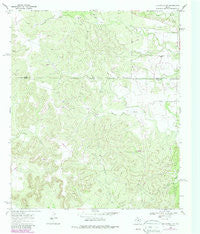 Blackwell SW Texas Historical topographic map, 1:24000 scale, 7.5 X 7.5 Minute, Year 1969