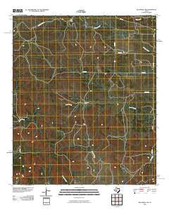 Blackwell SW Texas Historical topographic map, 1:24000 scale, 7.5 X 7.5 Minute, Year 2010