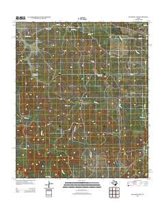Blackwell SW Texas Historical topographic map, 1:24000 scale, 7.5 X 7.5 Minute, Year 2012