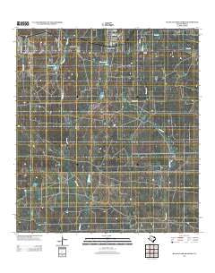 Blancas Creek North Texas Historical topographic map, 1:24000 scale, 7.5 X 7.5 Minute, Year 2013