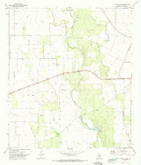 Blanco Lake Texas Historical topographic map, 1:24000 scale, 7.5 X 7.5 Minute, Year 1971
