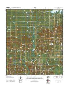 Boykin Spring Texas Historical topographic map, 1:24000 scale, 7.5 X 7.5 Minute, Year 2013