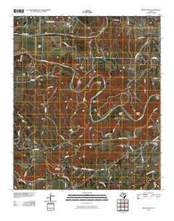 Brazos West Texas Historical topographic map, 1:24000 scale, 7.5 X 7.5 Minute, Year 2010