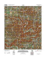 Brazos West Texas Historical topographic map, 1:24000 scale, 7.5 X 7.5 Minute, Year 2012