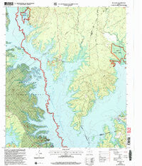 Buck Bay Texas Historical topographic map, 1:24000 scale, 7.5 X 7.5 Minute, Year 2003