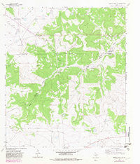 Buffalo Well NW Texas Historical topographic map, 1:24000 scale, 7.5 X 7.5 Minute, Year 1963