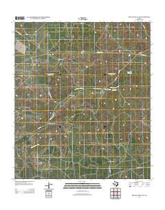 Buffalo Well NW Texas Historical topographic map, 1:24000 scale, 7.5 X 7.5 Minute, Year 2012