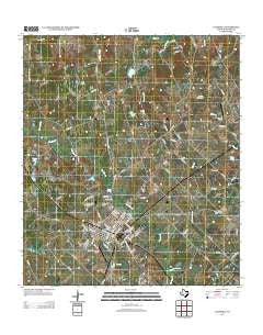 Caldwell Texas Historical topographic map, 1:24000 scale, 7.5 X 7.5 Minute, Year 2013