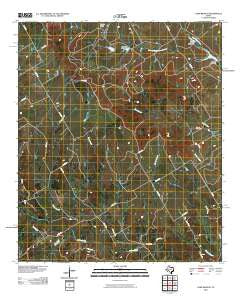 Camp Branch Texas Historical topographic map, 1:24000 scale, 7.5 X 7.5 Minute, Year 2010