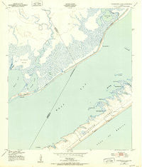 Carancahua Lake Texas Historical topographic map, 1:24000 scale, 7.5 X 7.5 Minute, Year 1943