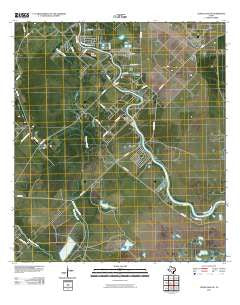 Cedar Lane NE Texas Historical topographic map, 1:24000 scale, 7.5 X 7.5 Minute, Year 2010