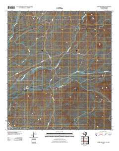 Cerro Redondo Texas Historical topographic map, 1:24000 scale, 7.5 X 7.5 Minute, Year 2010
