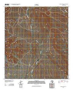 Cerros Prietos Texas Historical topographic map, 1:24000 scale, 7.5 X 7.5 Minute, Year 2010