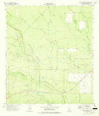 Chacon Creek NW Texas Historical topographic map, 1:24000 scale, 7.5 X 7.5 Minute, Year 1974