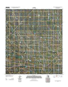 Chacon Creek NW Texas Historical topographic map, 1:24000 scale, 7.5 X 7.5 Minute, Year 2012