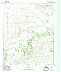 Charlie Texas Historical topographic map, 1:24000 scale, 7.5 X 7.5 Minute, Year 1991