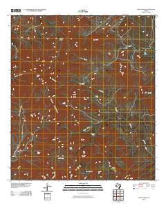 Chinati Peak Texas Historical topographic map, 1:24000 scale, 7.5 X 7.5 Minute, Year 2010