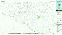 Chisos Mountains Texas Historical topographic map, 1:100000 scale, 30 X 60 Minute, Year 1985