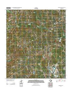 Chriesman Texas Historical topographic map, 1:24000 scale, 7.5 X 7.5 Minute, Year 2013